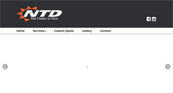 Desktop Screenshot of ntdwindowtint.com